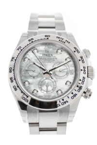 Rolex Cosmograph Daytona Mother White Dial