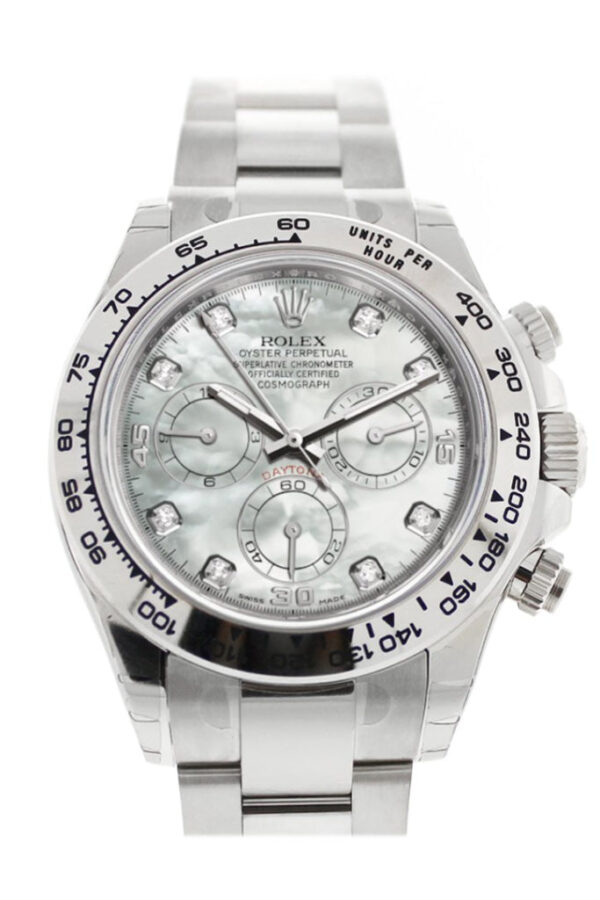 Rolex Cosmograph Daytona Mother White Dial