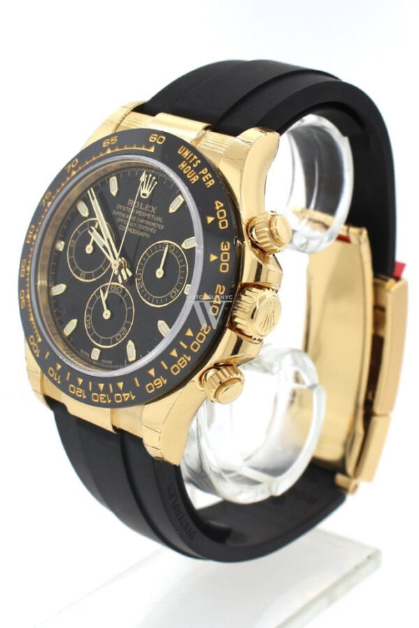Rolex Cosmograph Daytona Black Black Dial - Image 3