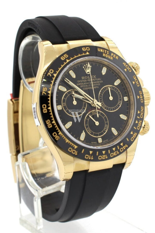 Rolex Cosmograph Daytona Black Black Dial - Image 4