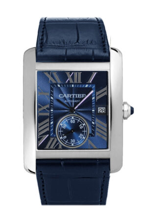 Cartier Tank MC Blue Blue Dial