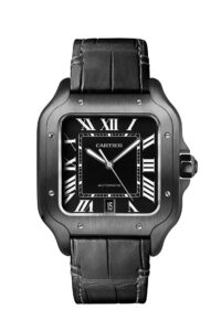 Cartier Santos de Watch Black Dial