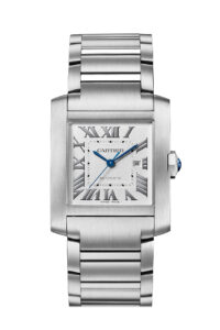 Cartier Tank Française Silvered