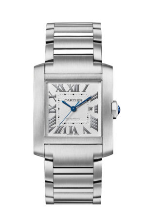 Cartier Tank Française Silvered