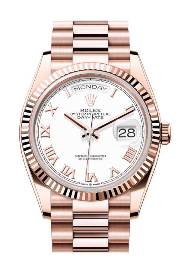 Rolex Day-Date 36 White White Dial - Image 2