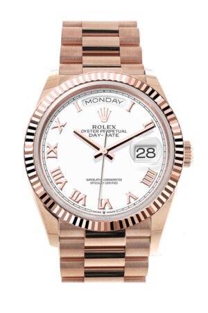 Rolex Day-Date 36 White White Dial