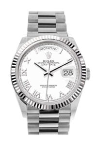 Rolex Day-Date 36 White White Dial