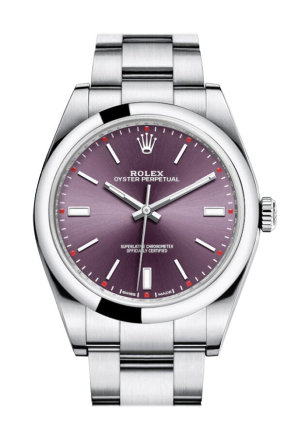 Rolex OYSTER PERPETUAL 39 Red Dial