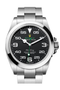 Rolex Air King Black Black Dial