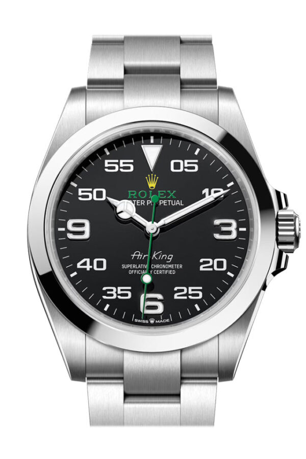 Rolex Air King Black Black Dial