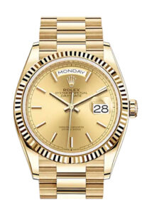 Rolex Day-Date 36 Champagne Champagne Dial