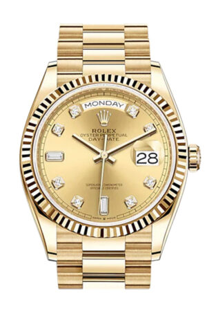 Rolex Day-Date 36 Champagne Champagne Dial