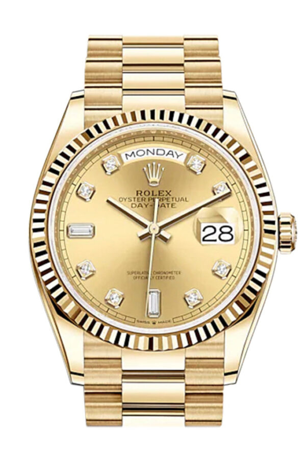 Rolex Day-Date 36 Champagne Champagne Dial