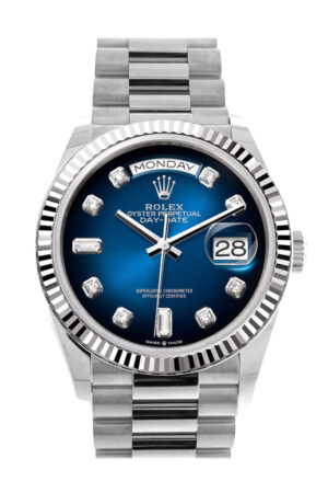 Rolex Day-Date 36 Blue Blue Dial