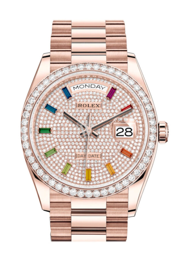 Rolex Day-Date 36 Everose - Image 6