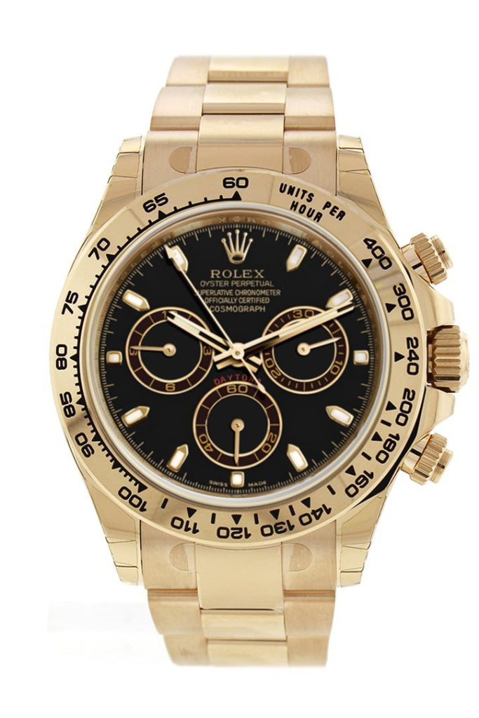 Rolex Cosmograph Daytona Black Black Dial