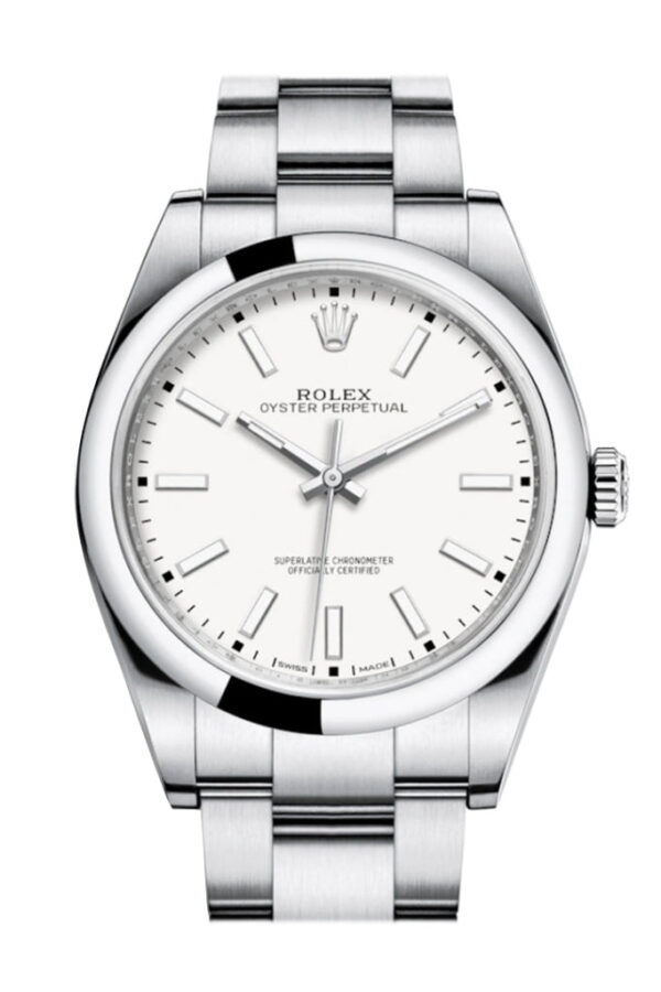 Rolex OYSTER PERPETUAL 39 White Dial