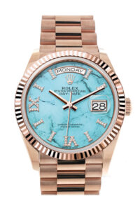 Rolex Day-Date 36 Turquoise Gold Dial
