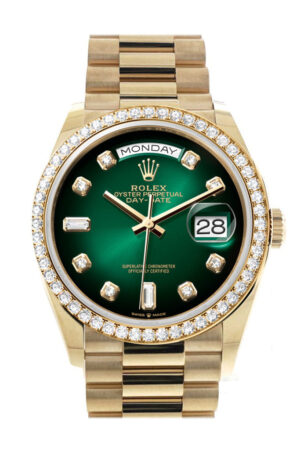 Rolex Day-Date 36 Green Green Dial