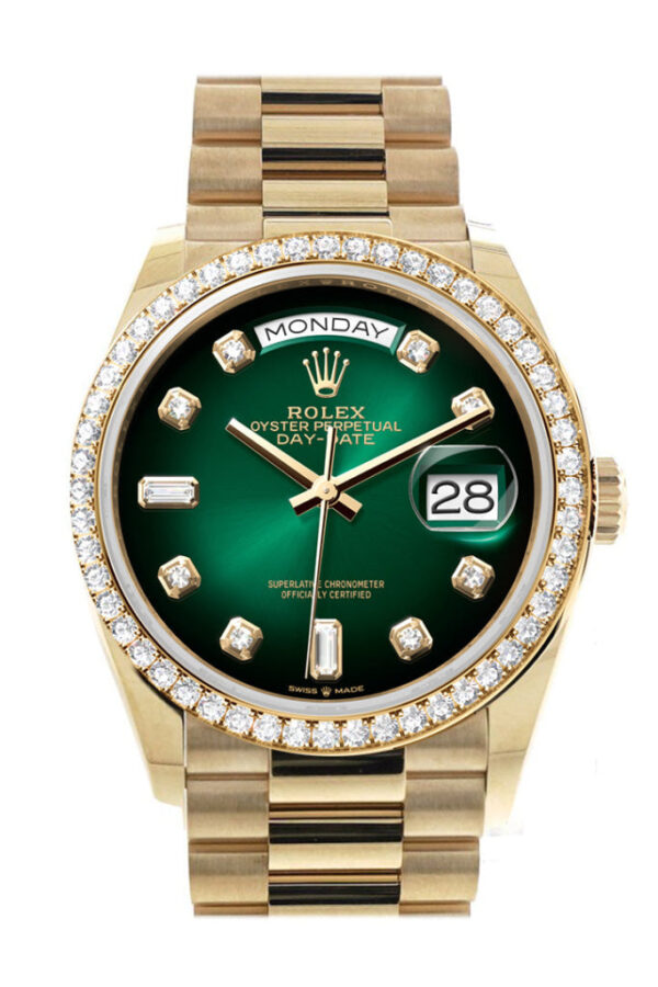 Rolex Day-Date 36 Green Green Dial