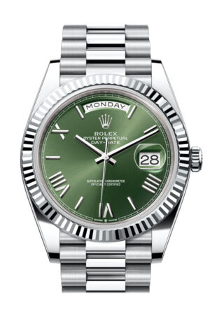Rolex Day-Date 40 Olive Green Dial