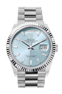 Rolex Day-Date 36 Ice Blue Dial