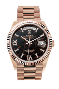 Rolex Day-Date 36 Eisenkiesel Gold Dial