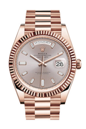 Rolex Day-Date 40 Sundust Gold Dial