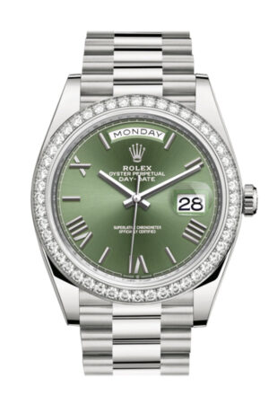 Rolex Day-Date 40 Olive Green Dial