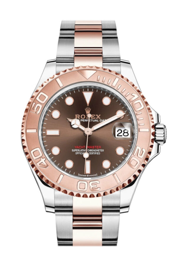 Rolex Yacht-Master 37 Chocolate Gold Dial