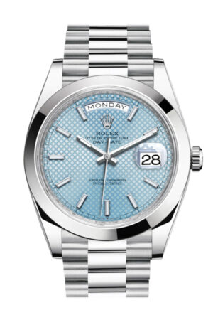 Rolex Day-Date 40 Ice Blue Dial