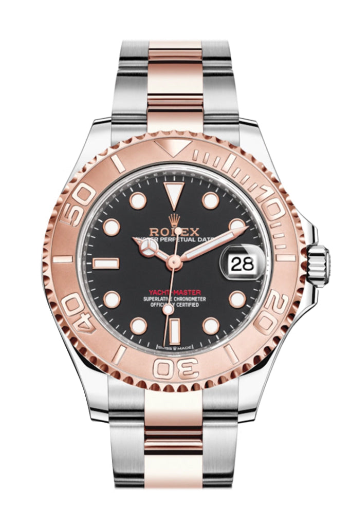 Rolex Yacht-Master 37 Black Black Dial