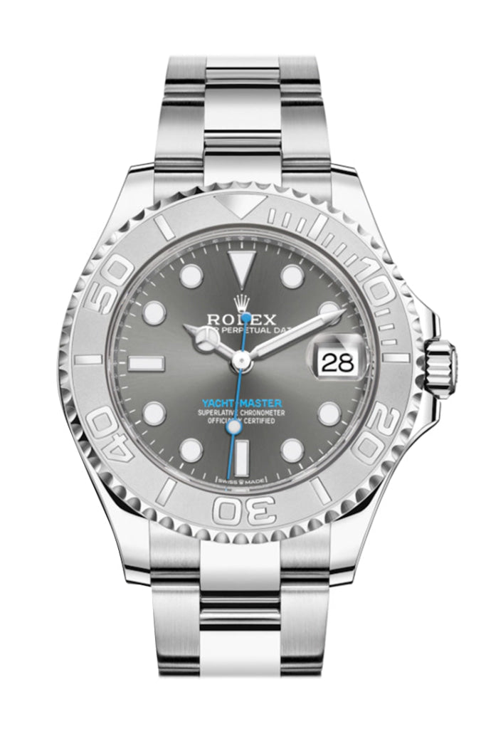 Rolex Yacht-Master 37 Rhodium