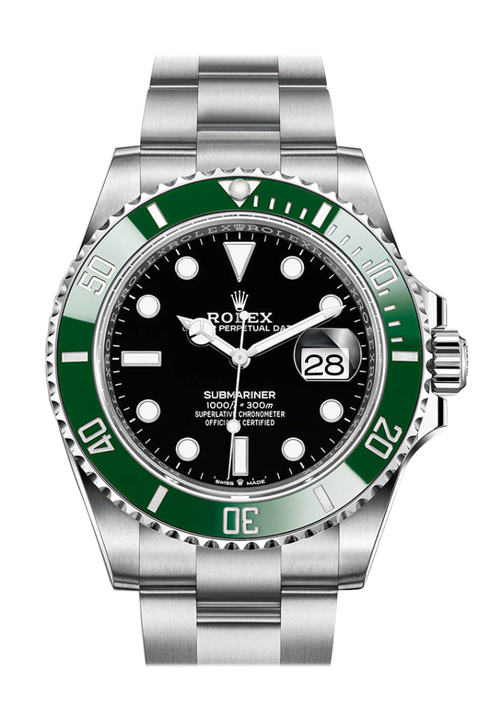 Rolex Submariner 41 Black Black Dial