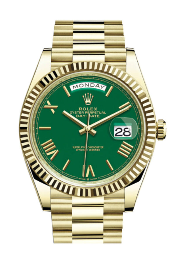 Rolex Day-Date 40 Green Green Dial