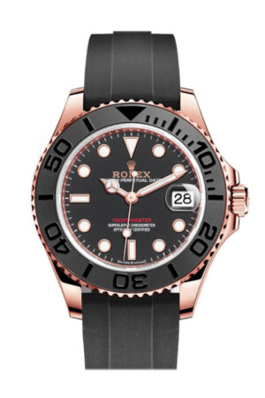 Rolex Yacht-Master 37 Black Black Dial