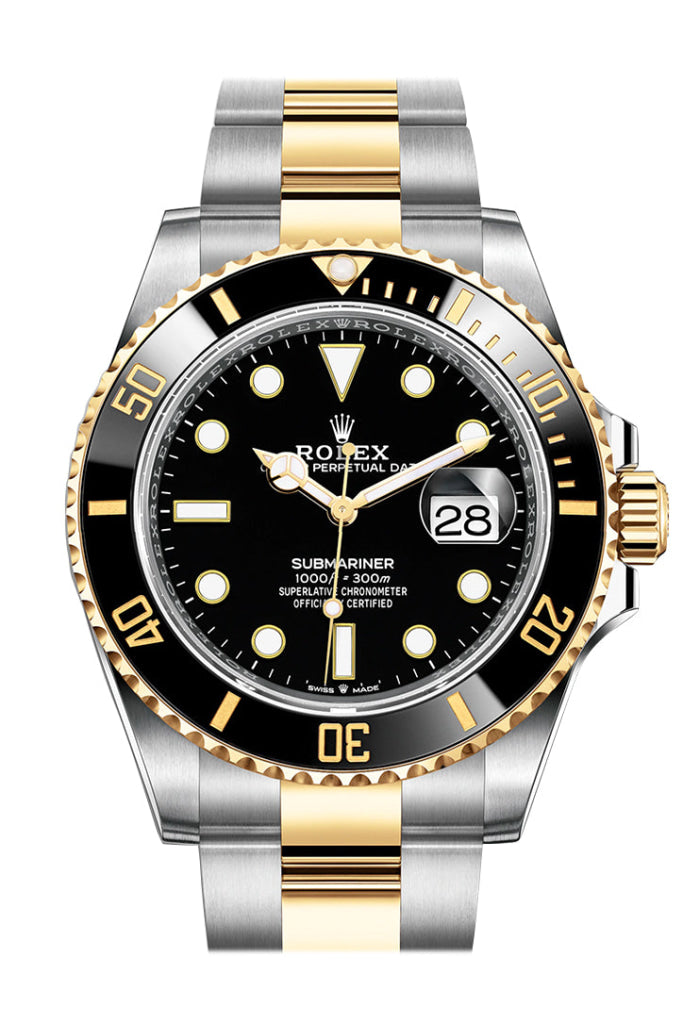Rolex Submariner 41 Black Black Dial