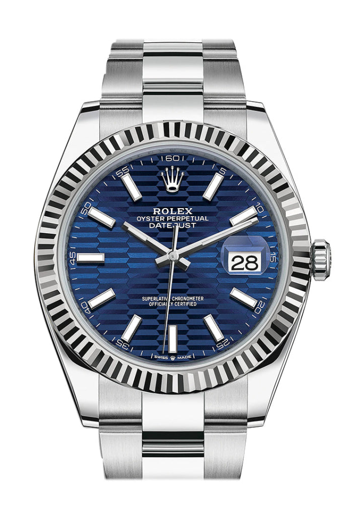 Rolex Datejust 41 Blue Blue Dial