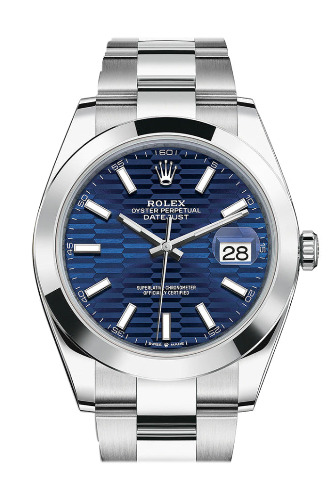 Rolex Datejust 41 Blue Blue Dial