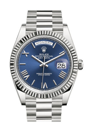 Rolex Day-Date 40 Blue Blue Dial
