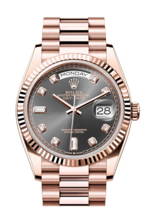 Rolex Day-Date 36 Slate Gold Dial