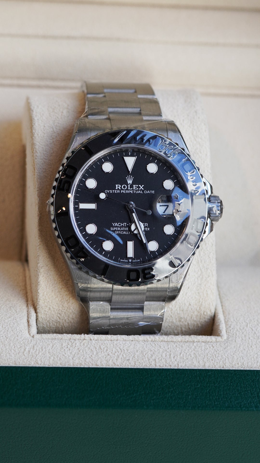 Rolex Yacht Master42 Intense Black Dial - Image 2