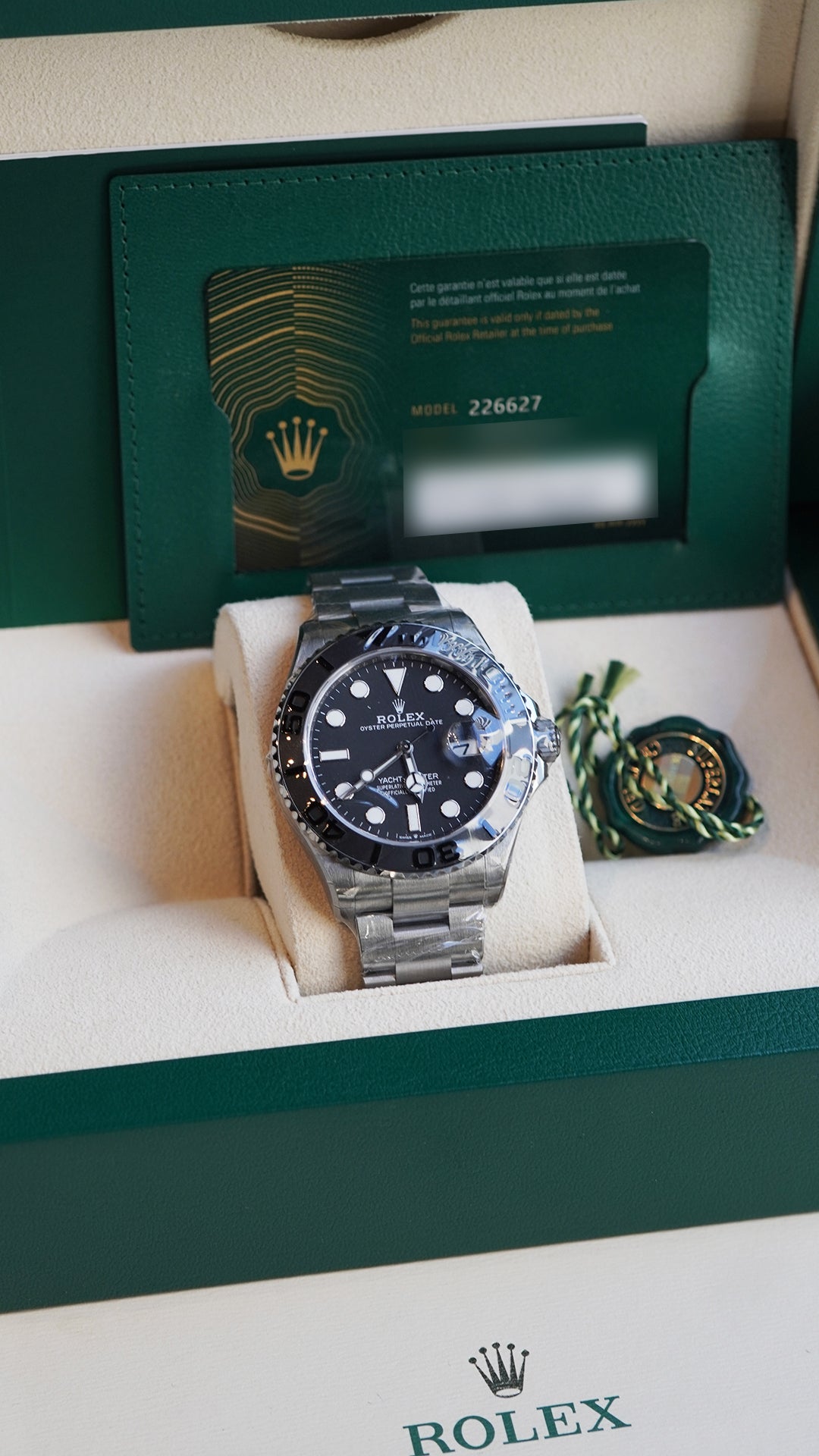 Rolex Yacht Master42 Intense Black Dial - Image 3