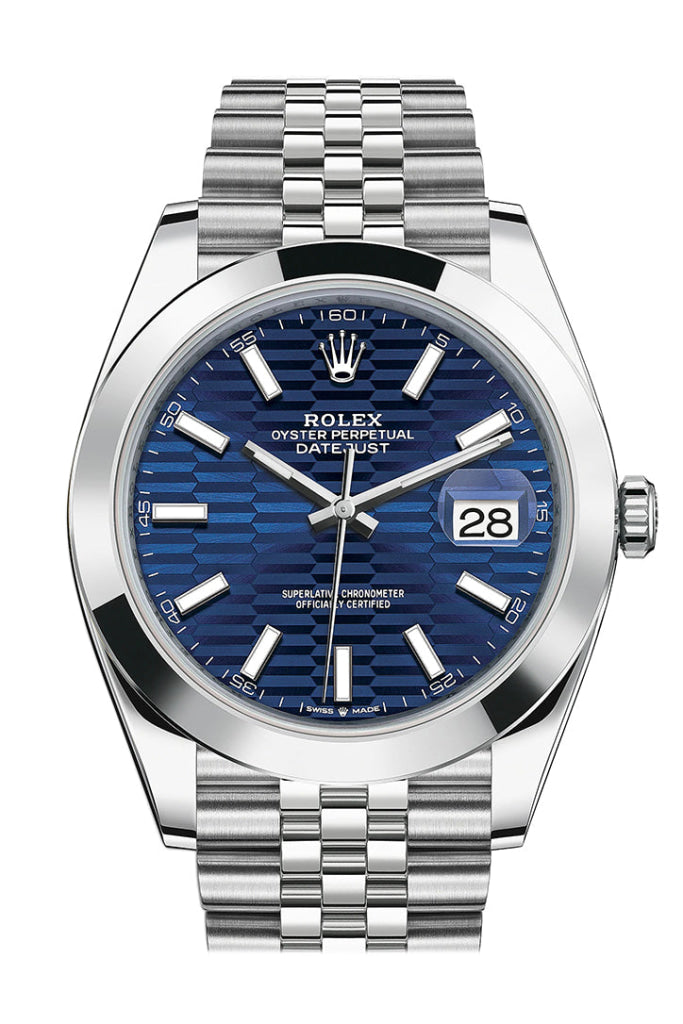 Rolex Datejust 41 Blue Blue Dial