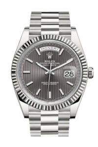 Rolex Day-Date 40 Dark White Dial