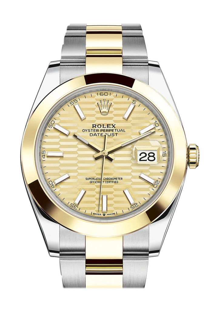 Rolex Datejust 41 Champagne Champagne Dial