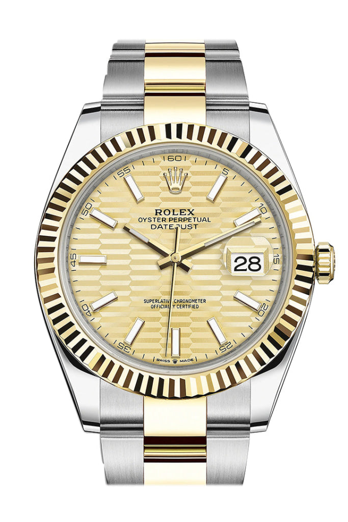 Rolex Datejust 41 Champagne Champagne Dial