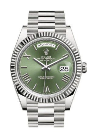 Rolex Day-Date 40 Olive Green Dial