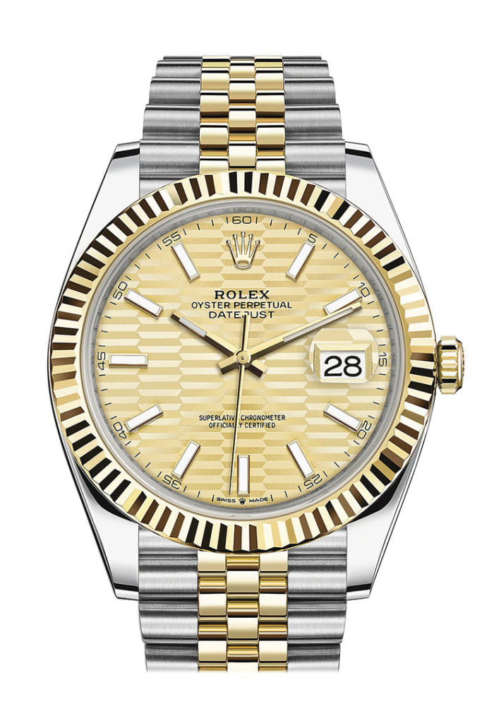 Rolex Datejust 41 Champagne Champagne Dial