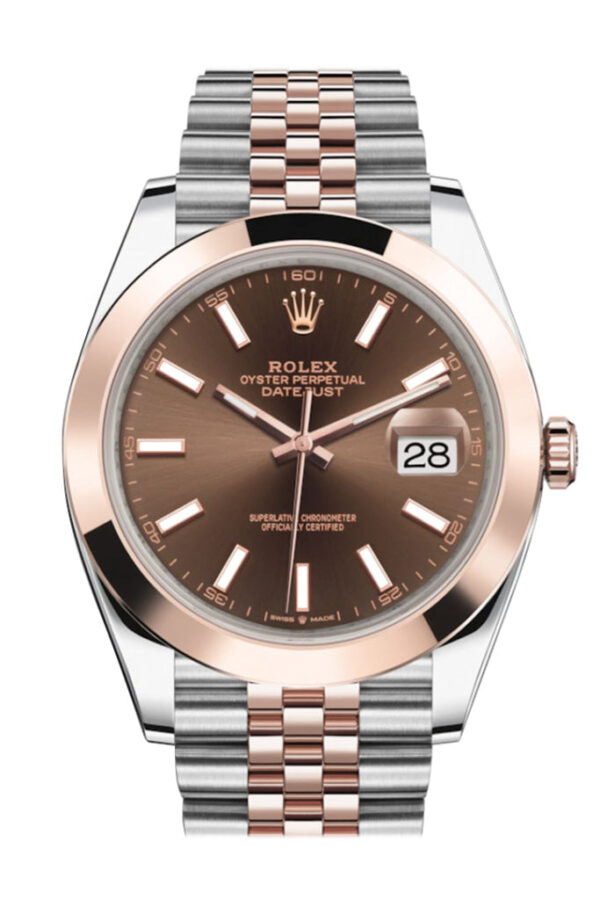 Rolex Datejust 41 Chocolate Gold Dial